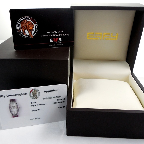 Blue Sapphire Diamond 1.90 Tcw Unisex Luxury Watch
